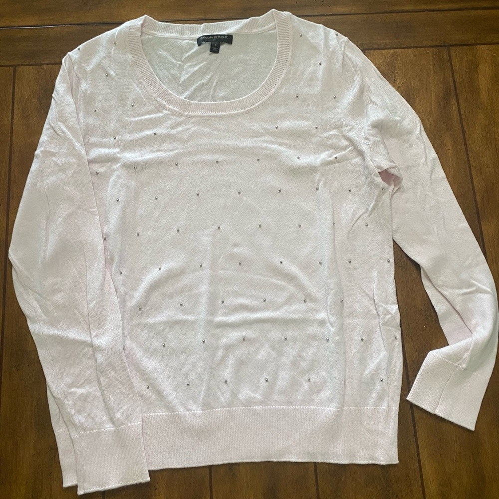 Like New Banana Republic Long Sleeve Sweater Sz Lg